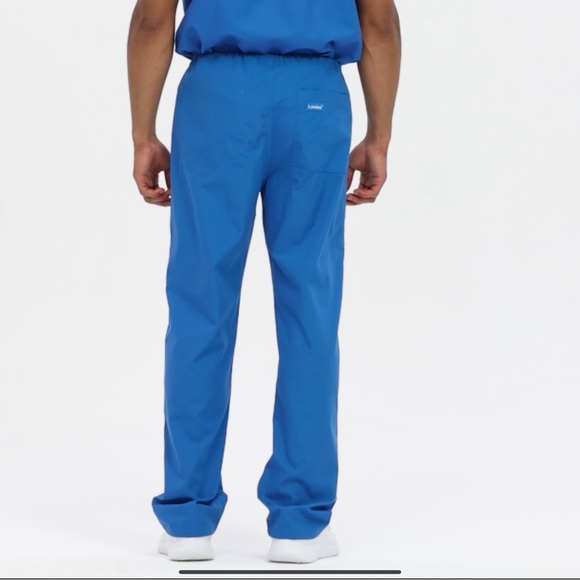 🆕 Landau Unisex Navy Scrub Pants - Picture 5 of 7